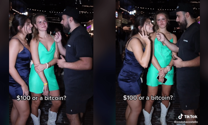 one bitcoin or 100 dollars