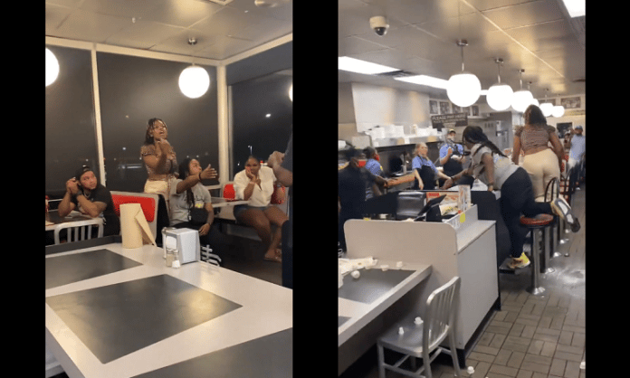 waffle house fight in austin, tx