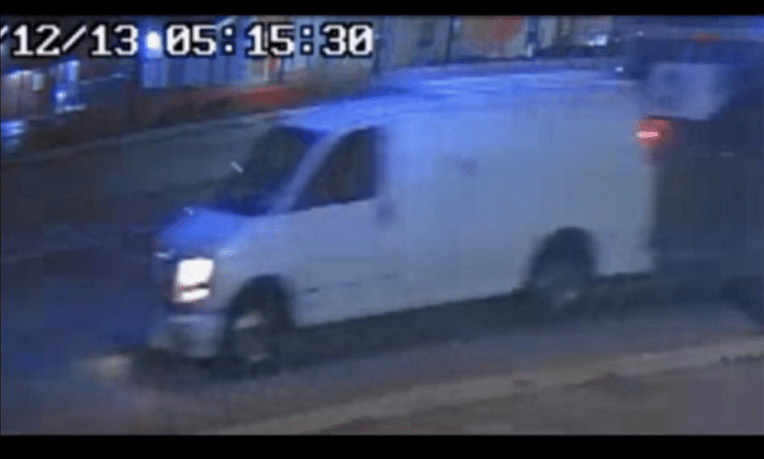 white van stealing restaurant equipment in fort worth texas area
